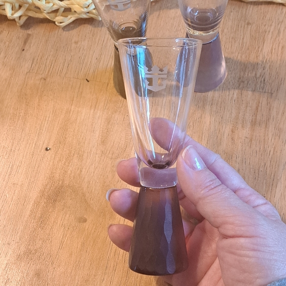 Royal Caribbean shot glasses set of 3 and set of 2 novelty shot glasses - Picture 4 of 8